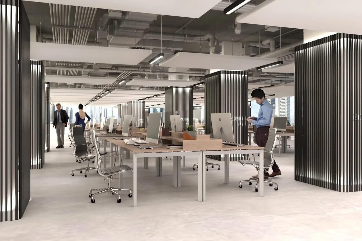 พื้นที่สำนักงานแบบเปิดของ Veigo Tower ภาพที่ 3